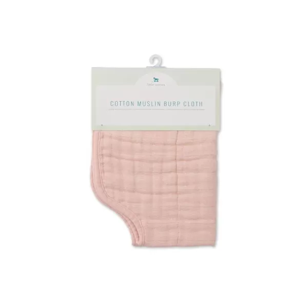 imageLittle Unicorn Single Cotton Muslin Burp Cloths  100 Cotton  MultiLayer  Ultra Absorbent amp Soft  Ergonomic Design  Burping Newborn Baby  Reversible  Large 21x14Rose Petal Single