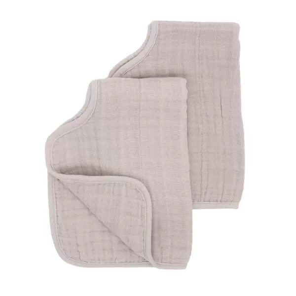 imageLittle Unicorn Single Cotton Muslin Burp Cloths  100 Cotton  MultiLayer  Ultra Absorbent amp Soft  Ergonomic Design  Burping Newborn Baby  Reversible  Large 21x14Porpoise 2 Pack
