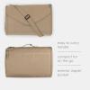 imageLittle Unicorn 5x7 Outdoor Family Picnic ampamp Beach Blanket  Durable ampamp WaterResistant Fabric  Compact Fold ampamp Easily Wipes Clean  Zipper Pocket Sun BakedBeige Buffalo Check
