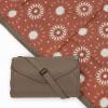 imageLittle Unicorn 5x7 Outdoor Family Picnic ampamp Beach Blanket  Durable ampamp WaterResistant Fabric  Compact Fold ampamp Easily Wipes Clean  Zipper Pocket Sun BakedSun Baked