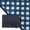 imageLittle Unicorn 5x7 Outdoor Family Picnic ampamp Beach Blanket  Durable ampamp WaterResistant Fabric  Compact Fold ampamp Easily Wipes Clean  Zipper Pocket Sun BakedNavy Plaid