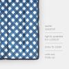 imageLittle Unicorn 5x7 Outdoor Family Picnic ampamp Beach Blanket  Durable ampamp WaterResistant Fabric  Compact Fold ampamp Easily Wipes Clean  Zipper Pocket Sun BakedNavy Plaid