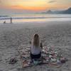 imageLittle Unicorn 5x7 Outdoor Family Picnic ampamp Beach Blanket  Durable ampamp WaterResistant Fabric  Compact Fold ampamp Easily Wipes Clean  Zipper Pocket Sun BakedHibiscus