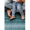 imageLittle Unicorn 5x7 Outdoor Family Picnic ampamp Beach Blanket  Durable ampamp WaterResistant Fabric  Compact Fold ampamp Easily Wipes Clean  Zipper Pocket Sun BakedShoreline Stripe