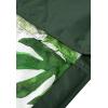 imageLittle Unicorn 5x7 Outdoor Family Picnic ampamp Beach Blanket  Durable ampamp WaterResistant Fabric  Compact Fold ampamp Easily Wipes Clean  Zipper Pocket Sun BakedTropical Leaf