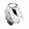 imageLittle Unicorn Breathable Car Seat Canopy  Magnetic Closure Cover ampamp Universal Fit  Protection ampamp Privacy for Baby Adobe CheckerPrickle Pots