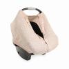 imageLittle Unicorn Breathable Car Seat Canopy  Magnetic Closure Cover ampamp Universal Fit  Protection ampamp Privacy for Baby Adobe CheckerTaupe Cross