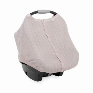 imageLittle Unicorn Breathable Car Seat Canopy  Magnetic Closure Cover ampamp Universal Fit  Protection ampamp Privacy for Baby Adobe CheckerPorpoise