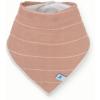 imageLittle Unicorn Cotton Muslin with Fleece Bandana BibMauve Stripe