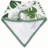 imageLittle Unicorn Cotton Muslin with Fleece Bandana BibTropical Leaf