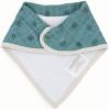 imageLittle Unicorn Cotton Muslin with Fleece Bandana BibWallflower