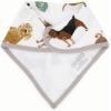imageLittle Unicorn Cotton Muslin with Fleece Bandana BibWoof