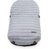 imageLittle Unicorn Infant Car Seat Footmuff  Weather Resistant Bunting Bag  Universal Fit for Baby Car Seat ampamp Travel System  Open Back Design  NonSlip Backing  Easy Magnetic Closures  Machine WashGrey