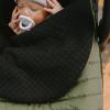 imageLittle Unicorn Infant Car Seat Footmuff  Weather Resistant Bunting Bag  Universal Fit for Baby Car Seat ampamp Travel System  Open Back Design  NonSlip Backing  Easy Magnetic Closures  Machine WashDark Green