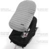 imageLittle Unicorn Infant Car Seat Footmuff  Weather Resistant Bunting Bag  Universal Fit for Baby Car Seat ampamp Travel System  Open Back Design  NonSlip Backing  Easy Magnetic Closures  Machine WashBlack