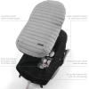 imageLittle Unicorn Infant Car Seat Footmuff  Weather Resistant Bunting Bag  Universal Fit for Baby Car Seat ampamp Travel System  Open Back Design  NonSlip Backing  Easy Magnetic Closures  Machine WashGrey