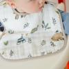 imageLittle Unicorn Premium Classic Bib 3 pack  Adjustable as baby grows  Soft fabric on skin  Great for first time eaters Forest Friends 2Forest Friends