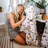 imageLittle Unicorn Premium Hooded Bath Towel Absorbent Cotton ampamp Terry Blend  Larger Size 16 Years SharkWoof