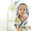 imageLittle Unicorn Premium Infant Hooded Bath Towel Soft ampamp Absorbent Cotton ampamp Terry Fabric for Newborns Dino FriendsDino Friends