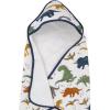 imageLittle Unicorn Premium Infant Hooded Bath Towel Soft ampamp Absorbent Cotton ampamp Terry Fabric for Newborns Dino FriendsDino Friends