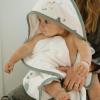 imageLittle Unicorn Premium Infant Hooded Bath Towel Soft ampamp Absorbent Cotton ampamp Terry Fabric for Newborns Dino FriendsMermaids