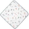imageLittle Unicorn Premium Infant Hooded Bath Towel Soft ampamp Absorbent Cotton ampamp Terry Fabric for Newborns Dino FriendsMermaids