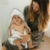 imageLittle Unicorn Premium Infant Hooded Bath Towel Soft ampamp Absorbent Cotton ampamp Terry Fabric for Newborns Dino FriendsMermaids