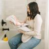imageLittle Unicorn Premium Infant Hooded Bath Towel Soft ampamp Absorbent Cotton ampamp Terry Fabric for Newborns Dino FriendsPorpoise