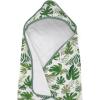 imageLittle Unicorn Premium Infant Hooded Bath Towel Soft ampamp Absorbent Cotton ampamp Terry Fabric for Newborns Dino FriendsTropical Leaf