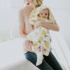 imageLittle Unicorn Premium Infant Hooded Bath Towel Soft ampamp Absorbent Cotton ampamp Terry Fabric for Newborns Lemon