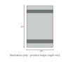 imageLittle Unicorn UltraAbsorbent Premium Burp Cloth  Soft on Babys Skin  Larger Size  Ergonomic Design FernAdobe Checker
