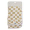 imageLittle Unicorn UltraAbsorbent Premium Burp Cloth  Soft on Babys Skin  Larger Size  Ergonomic Design FernAdobe Checker