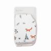 imageLittle Unicorn UltraAbsorbent Premium Burp Cloth  Soft on Babys Skin  Larger Size  Ergonomic Design FernForest Friends