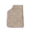 imageLittle Unicorn UltraAbsorbent Premium Burp Cloth  Soft on Babys Skin  Larger Size  Ergonomic Design FernTaupe Cross