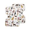 imageLittle Unicorn UltraAbsorbent Premium Burp Cloth  Soft on Babys Skin  Larger Size  Ergonomic Design FernWoof