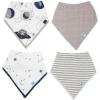 imageLittle Unicorn Cotton Muslin with Fleece Bandana BibPlanetary