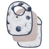 imageLittle Unicorn Premium Classic Bib 3 pack  Adjustable as baby grows  Soft fabric on skin  Great for first time eaters Forest Friends 2Planetary 2