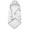 imageLittle Unicorn Premium Infant Hooded Bath Towel Soft ampamp Absorbent Cotton ampamp Terry Fabric for Newborns Dino FriendsFarmyard