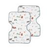 imageLittle Unicorn UltraAbsorbent Premium Burp Cloth  Soft on Babys Skin  Larger Size  Ergonomic Design FernFarmyard