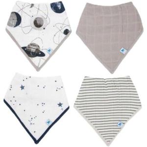 imageLittle Unicorn Cotton Muslin with Fleece Bandana BibPlanetary