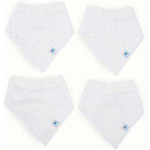 imageLittle Unicorn Cotton Muslin with Fleece Bandana BibWhite