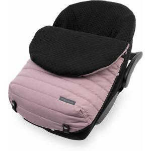 imageLittle Unicorn Infant Car Seat Footmuff  Weather Resistant Bunting Bag  Universal Fit for Baby Car Seat ampamp Travel System  Open Back Design  NonSlip Backing  Easy Magnetic Closures  Machine WashMauve