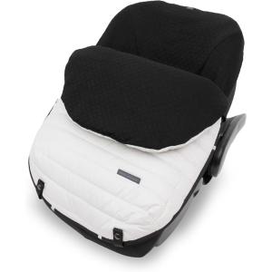 imageLittle Unicorn Infant Car Seat Footmuff  Weather Resistant Bunting Bag  Universal Fit for Baby Car Seat ampamp Travel System  Open Back Design  NonSlip Backing  Easy Magnetic Closures  Machine WashPearl