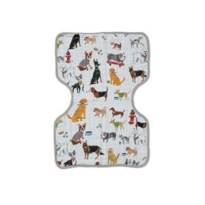 imageLittle Unicorn UltraAbsorbent Premium Burp Cloth  Soft on Babys Skin  Larger Size  Ergonomic Design FernWoof