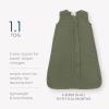 imageLittle Unicorn 06 Month Premium Muslin Sleep Sack 11 TOG  Soft ampamp Breathable Muslin Cotton for safer sleep  2 way zipper Taupe CrossFern