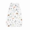 imageLittle Unicorn 06 Month Premium Muslin Sleep Sack 11 TOG  Soft ampamp Breathable Muslin Cotton for safer sleep  2 way zipper Taupe CrossForest Friends
