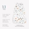 imageLittle Unicorn 06 Month Premium Muslin Sleep Sack 11 TOG  Soft ampamp Breathable Muslin Cotton for safer sleep  2 way zipper Taupe CrossForest Friends