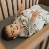 imageLittle Unicorn 06 Month Premium Muslin Sleep Sack 11 TOG  Soft ampamp Breathable Muslin Cotton for safer sleep  2 way zipper Taupe CrossForest Friends