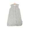 imageLittle Unicorn 06 Month Premium Muslin Sleep Sack 11 TOG  Soft ampamp Breathable Muslin Cotton for safer sleep  2 way zipper Taupe CrossGrey Stripes