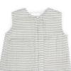 imageLittle Unicorn 06 Month Premium Muslin Sleep Sack 11 TOG  Soft ampamp Breathable Muslin Cotton for safer sleep  2 way zipper Taupe CrossGrey Stripes